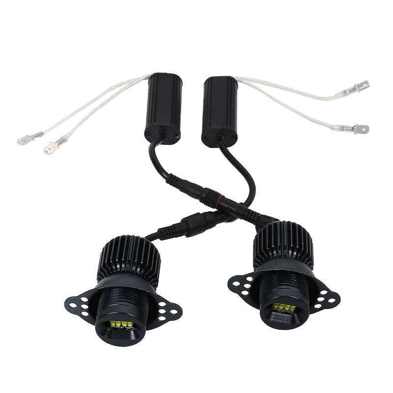 Car White 80W LED Angel Eye Kit for - E90 E91 2009-2011