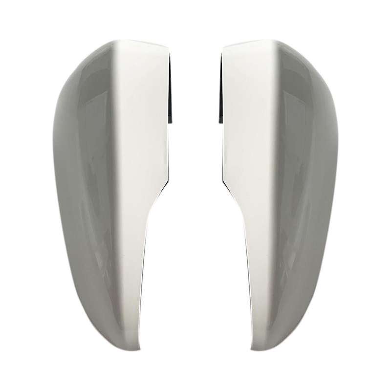 Car White Reversing Mirror Cover Rearview Mirror Shell Cover for Us Standard Mondeo 2013-2021 Car A