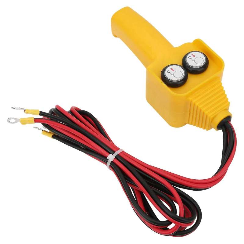 Car Winch Remote Control Switch Winch Remote Control Button Kit Switch Wired Winch Handle Switch