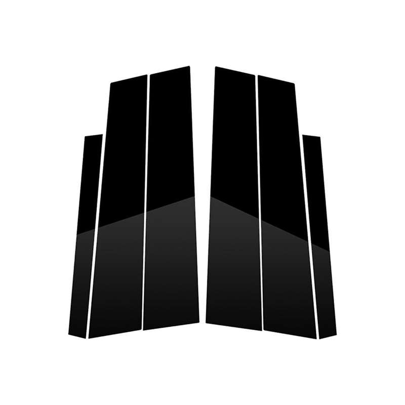 Car Window Door Column B C Pillar Post Cover Trim Sticker for -V 2007-2011 Door Center Pillar Sequin