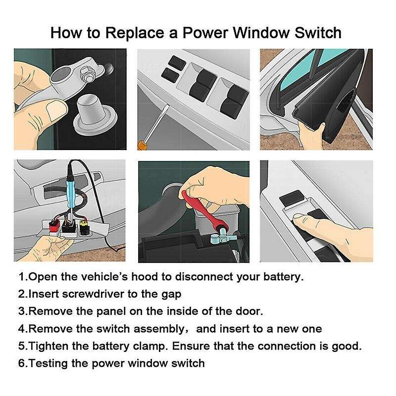Car Window Door Switch for Explorer Sport Trac 4.0 V6 2001-2003 1L5Z14529AB