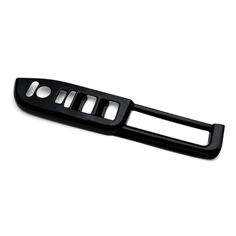 Car Window Glass Lift Button Trim Switch Cover Door Armrest Panel for N-BOX JF5 JF6 2023 Gloss Blac