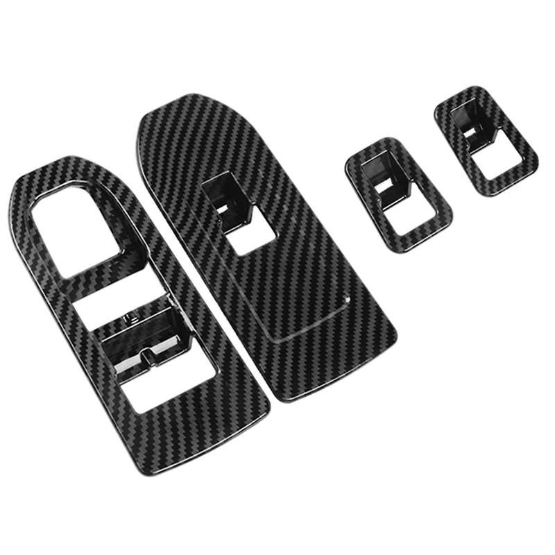 Car Window Glass Lift Switch Button Trim Cover Door Armrest Panel Sticker for-Golf 8 MK8 Accessories