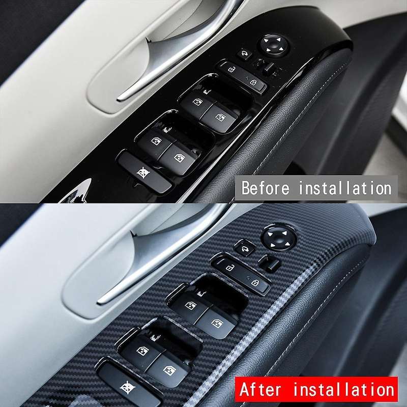 Car Window Glass Regulator Switch Panel Window Switch Panel Cover for 2021 for Korean Cars
