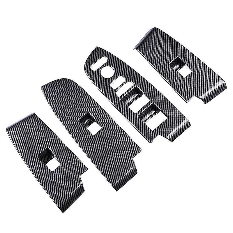 Car Window Glass Lifter Switch Window Glass Switch Panel Inner Armrest Decorative Strip for VEZEL 20