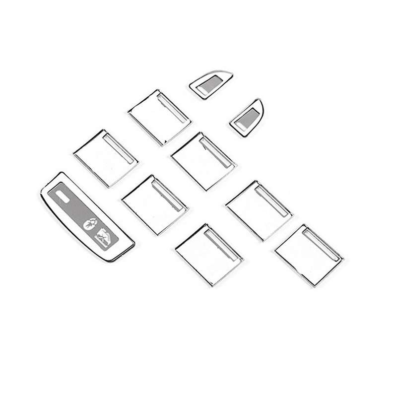 Car Window Lift Button Switch Trim Stickers for Xe Xf F- E- 2016-2020 Accessories