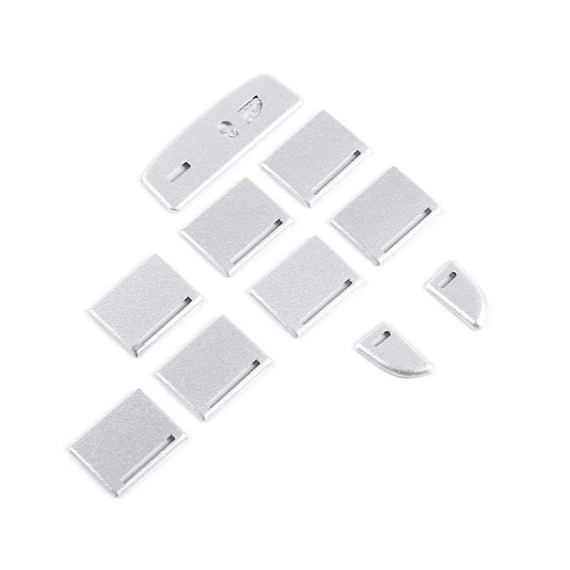 Car Window Lift Button Trim Stickers Accessories for XE 15-19 XF 16-20 F-Pace 16-20 E-Pace