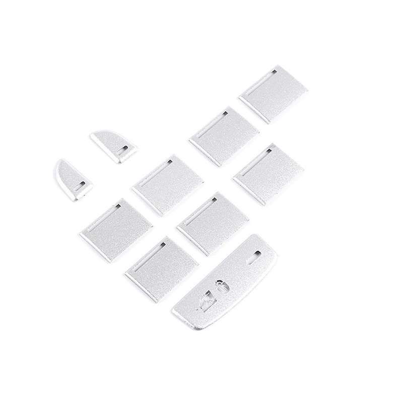 Car Window Lift Button Trim Stickers Accessories for XE 15-19 XF 16-20 F-Pace 16-20 E-Pace