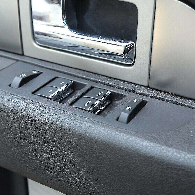 Car Window Lift Button Trim Cover Bezels for 2009-2014 Accessories