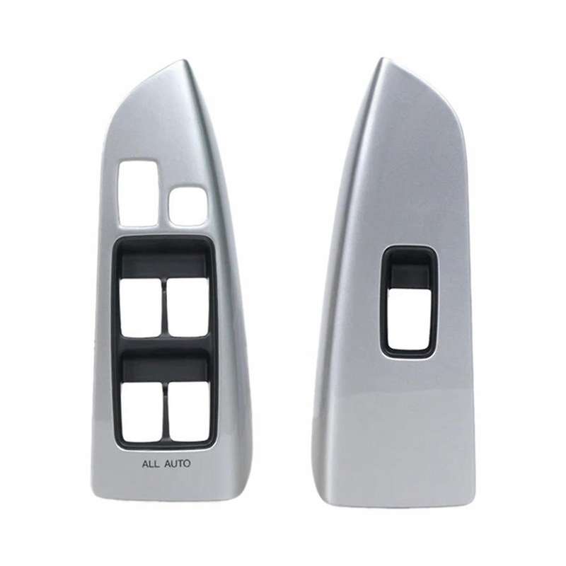 Car Window Lift Control Switch Panel Frame Cover 74232-60440 74231-60490 for Land Cruiser Prado 120