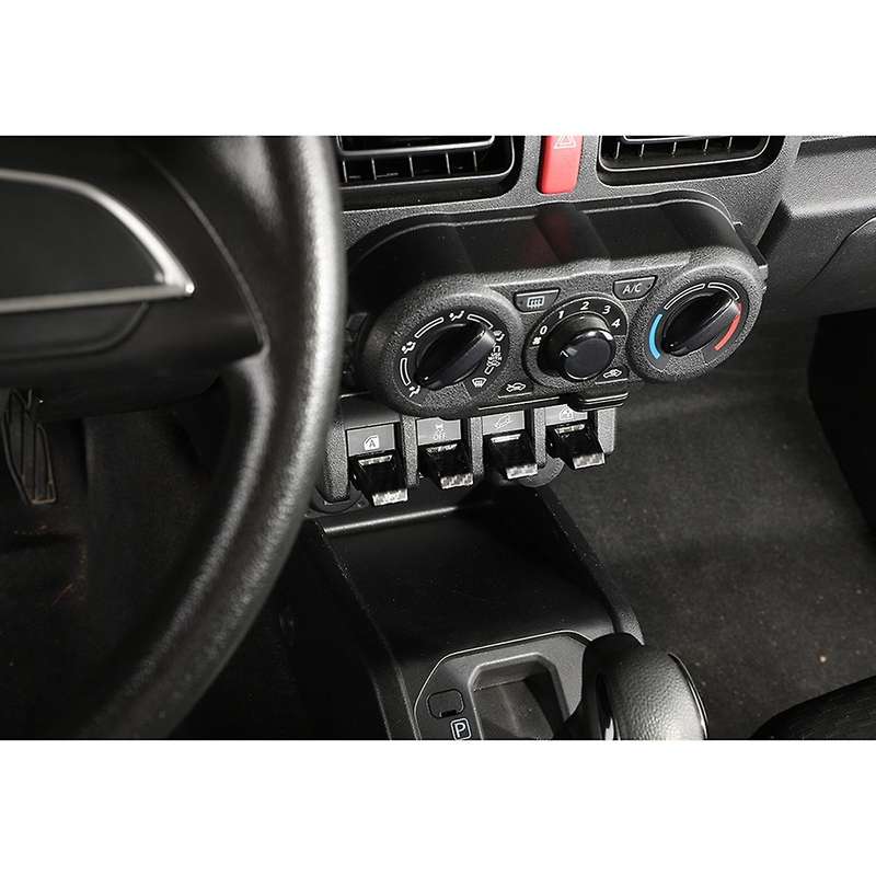Car Window Lift Switch Button Extended Cover ABS Trim for Jimny 2019-2021 Interior Accessories (Carb