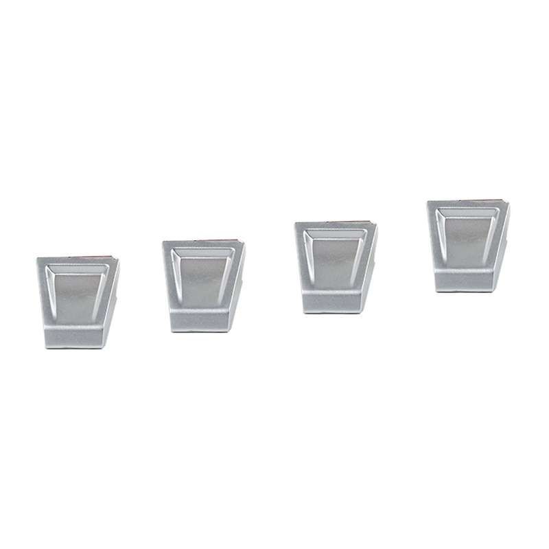 Car Window Lift Switch Button Extended Cover ABS Trim for Jimny 2019-2021 Interior Accessories (Silv