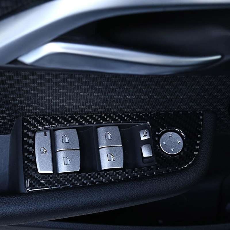 Car Window Lift Decoration Button Cover Trim Sticker for 1 3 4 5 Series F20 F22 F30 F35 F10