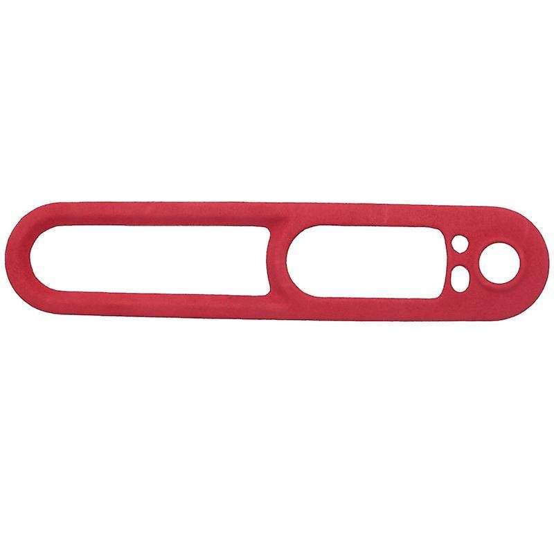 Car Window Lift Switch Control Panel Cover Tirm Sticker for F54 15-20 Accessories Suede Red