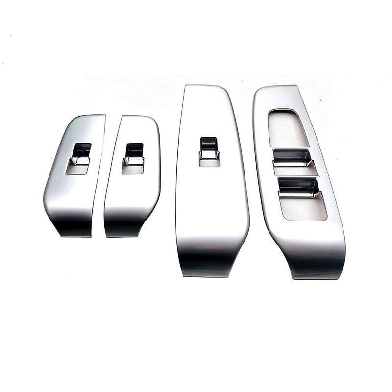 Car Window Lift Switch Button Frame Cover Trim for 2021 Note E13 Chrome