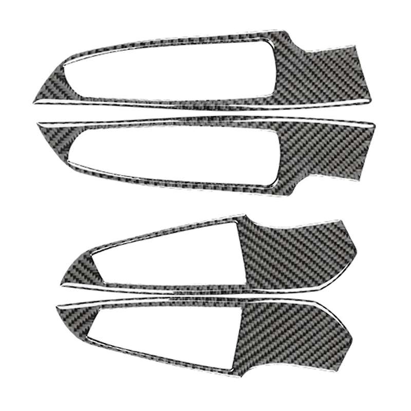 Car Window Lift Switch Panel Cover Trim Carbon Fiber for 3 Series G20 2020 Interior Accessories
