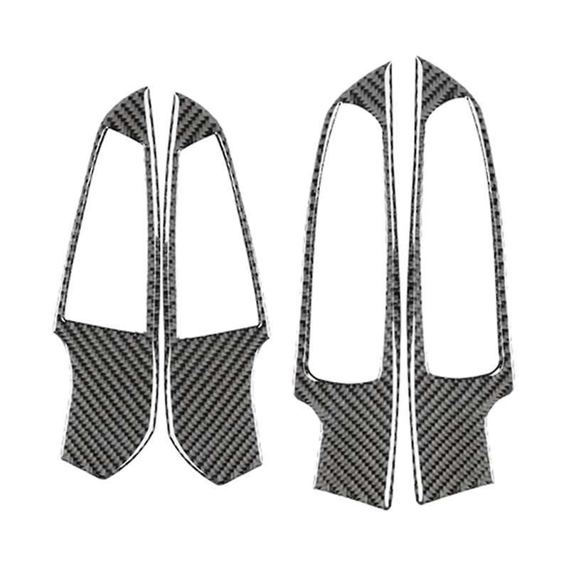 Car Window Lift Switch Panel Cover Trim Carbon Fiber for 3 Series G20 2020 Interior Accessories