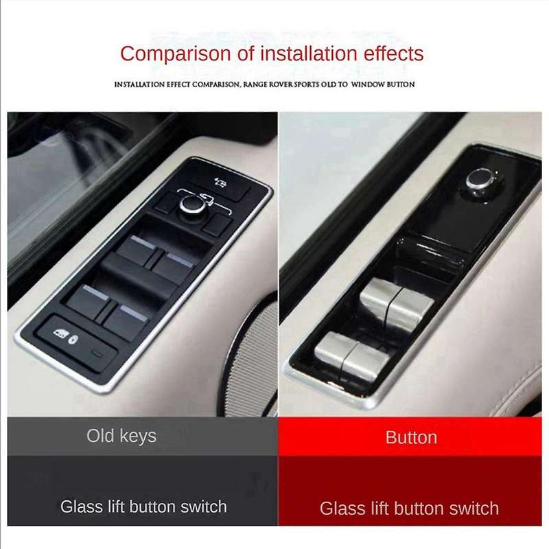 Car Window Lift Switch LCD Button for Range Sport L320 13-17 Sport L494 14-17 5 17-18