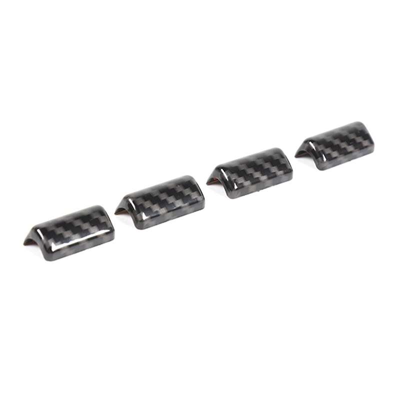 Car Window Lifting Switch Button Trim Cover ABS for Jimny 2019 2020 2021 Accessories (Carbon Fiber)