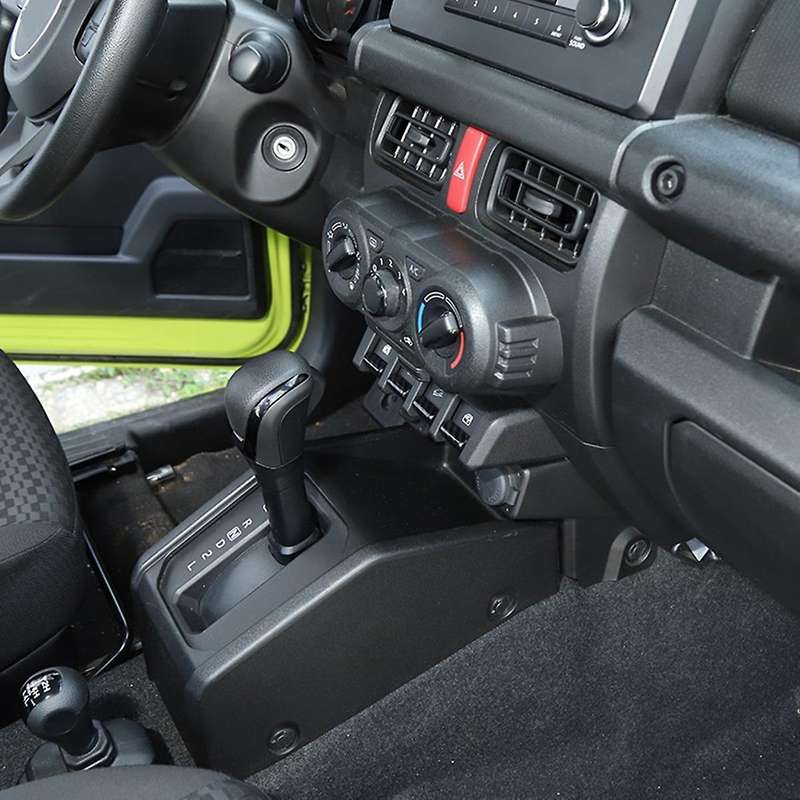 Car Window Lifting Switch Button Trim Cover ABS for Jimny 2019 2020 2021 Accessories (Carbon Fiber)