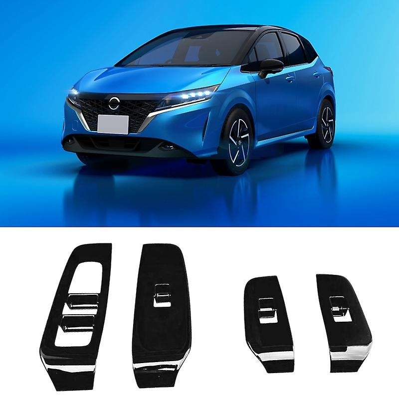 Car Window Lifter Switch Panel Window Lifter Panel Window Lifter Switch Cover for Note 2021 2022 RHD