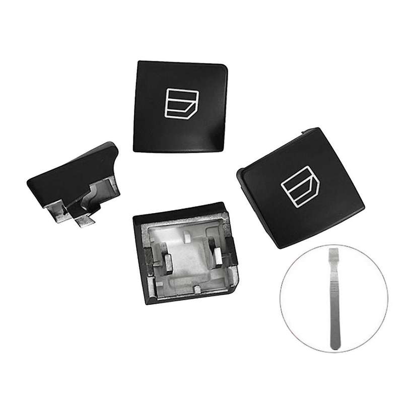 Car Window Lift Switch Repair Button Cover with Tools 2049058202 for - C-CLASS W204 X204 W212 W207 N