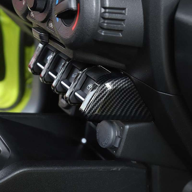 Car Window Lifting Switch Button Dcoration Cover Accessories for 2019 2020 2021 2022 Accessories