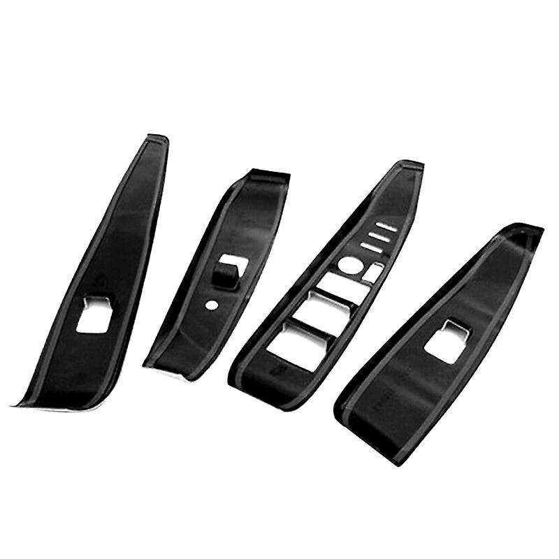 Car Window Master Control Switch Window Lift Switch Button Cover Trim Panel for 8Th 2018-2020