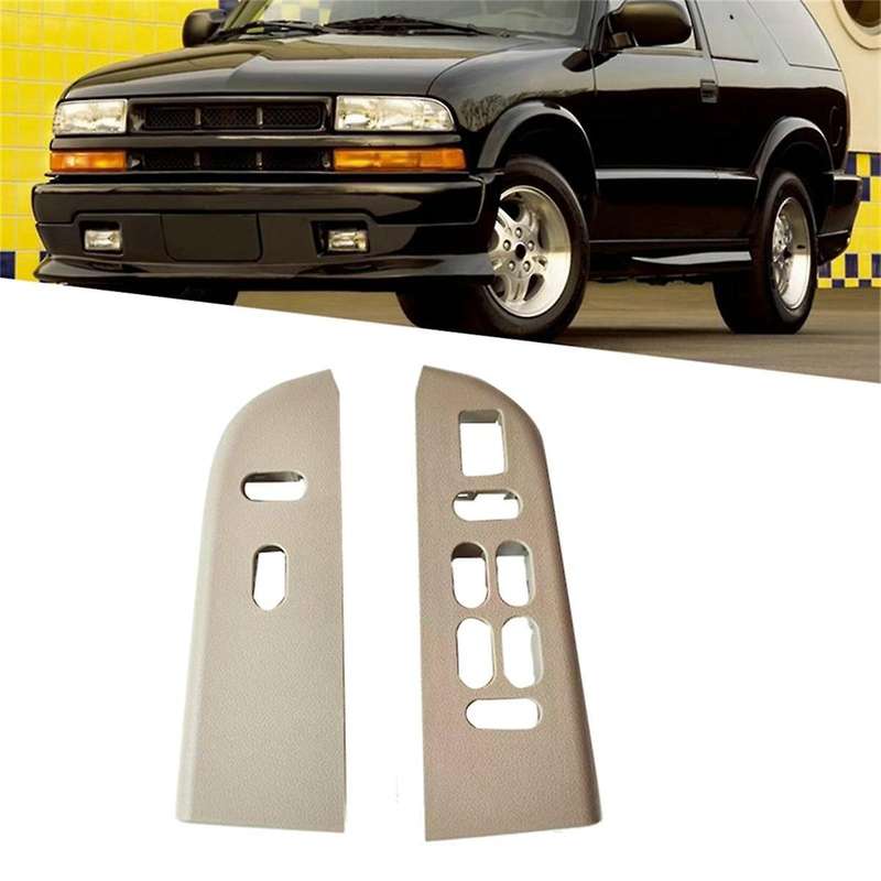 Car Window Lock Lift Switch Panel Trim Cover 2L1Z-14524-AA 6L1Z-14525- for Expedition 2003-2006