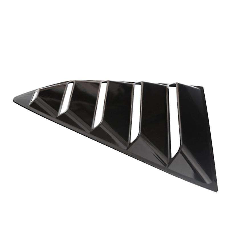 Car Window Louver Cover,Rear Louver Frame Vent,Window Decoration Rear Windshield Side Vent,for 2017+