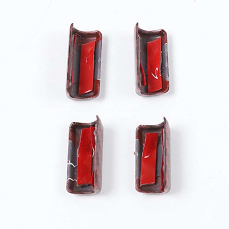Car Window Lifting Switch Button Trim Cover ABS for Jimny 2019 2020 2021 Accessories (Red Carbon Fib