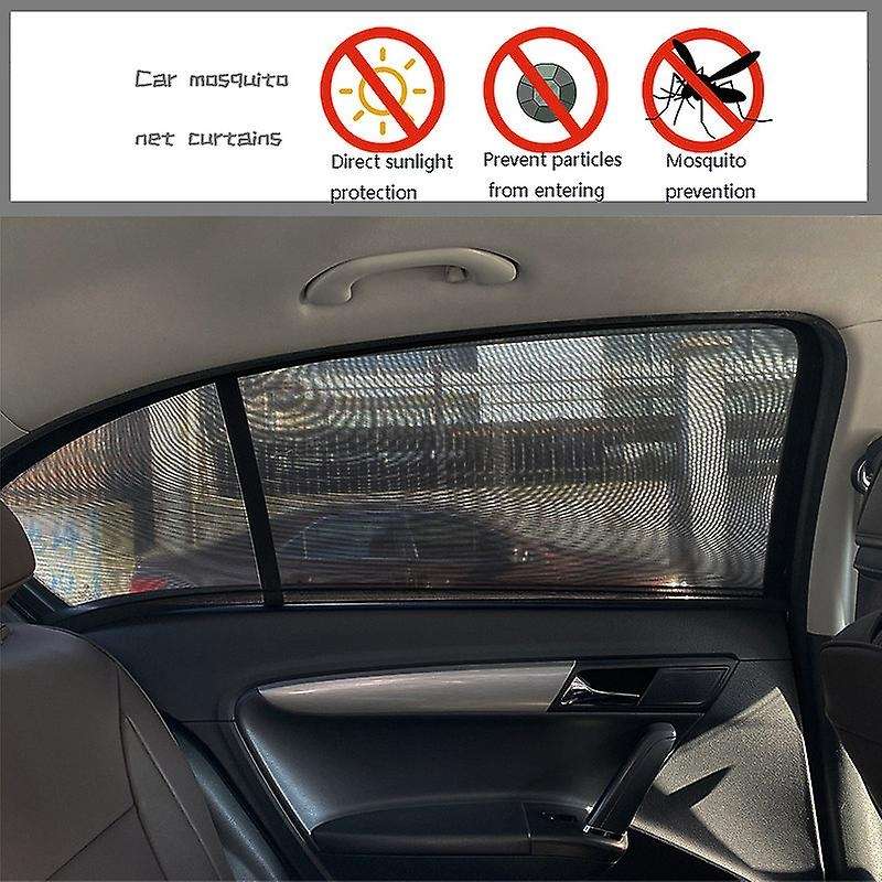 Car Window Shade,Side Window Shade Stretchable and Breathable Sun Shade Fit for All Cars/Trucks/SUVs