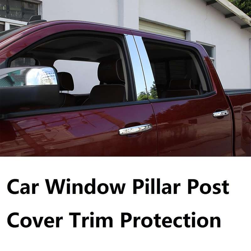 Car Window Pillar Post Cover Trim Protection for 2014-2018