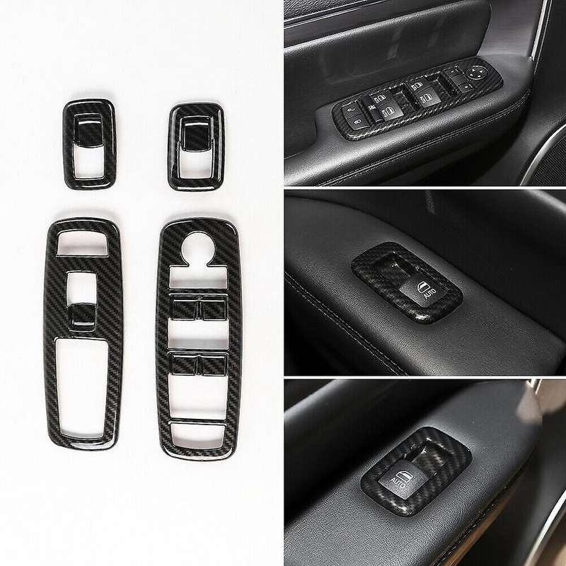 Car Window Switch Button Panel Frame for 2011-2020 Grand Journey Durango New and ABS High Quality