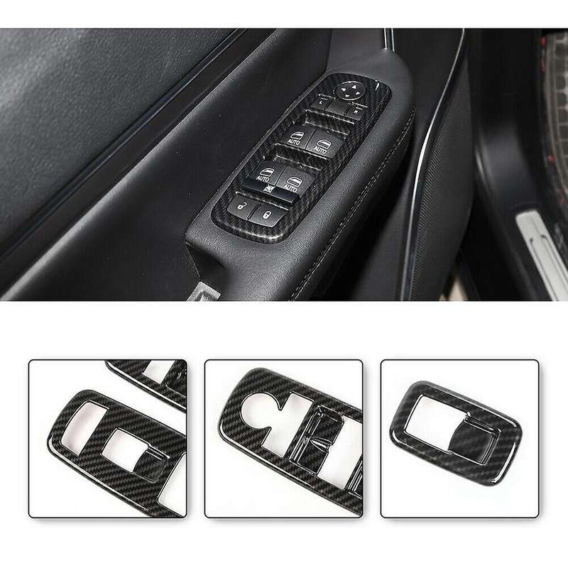 Car Window Switch Button Panel Frame for 2011-2020 Grand Journey Durango New and ABS High Quality