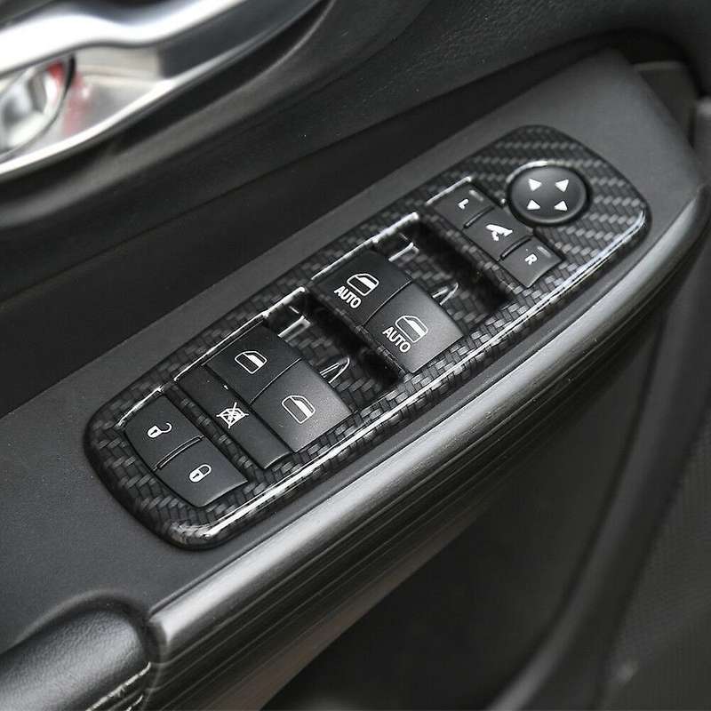 Car Window Switch Button Panel Frame for 2011-2020 Grand Journey Durango New and ABS High Quality