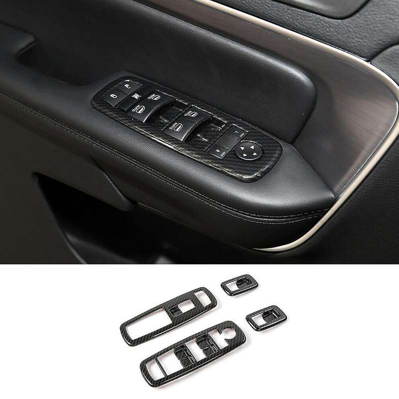 Car Window Switch Button Panel Frame for 2011-2020 Grand Journey Durango New and ABS High Quality
