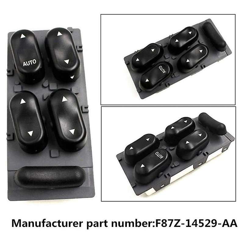 Car Window Switch Driver Side Power Control Switch for Explorer 1995-2001 F87Z-14529-AA