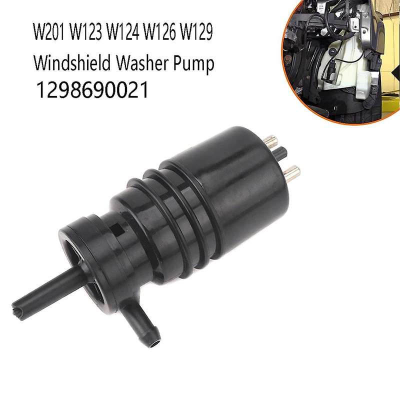 Car Window Wash Pump Windshield Washer Pump for W201 W123 W124 W126 W129 1298690021