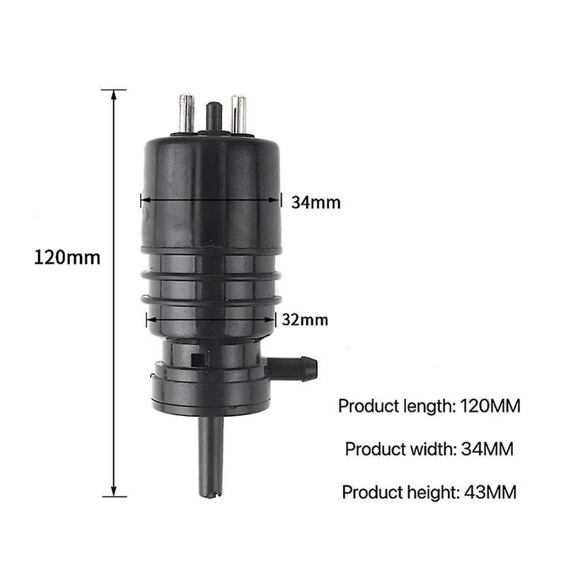 Car Window Wash Pump Windshield Washer Pump for W201 W123 W124 W126 W129 1298690021