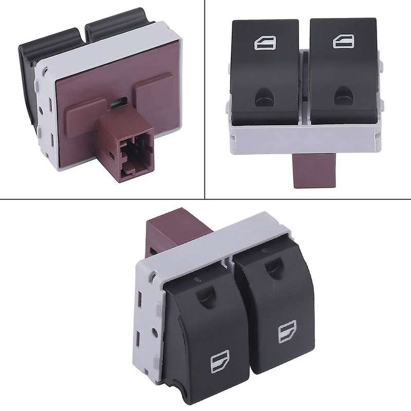 Car Window Switch, Electric Power Window Switch Button for Seat 02-09 6Q0959858