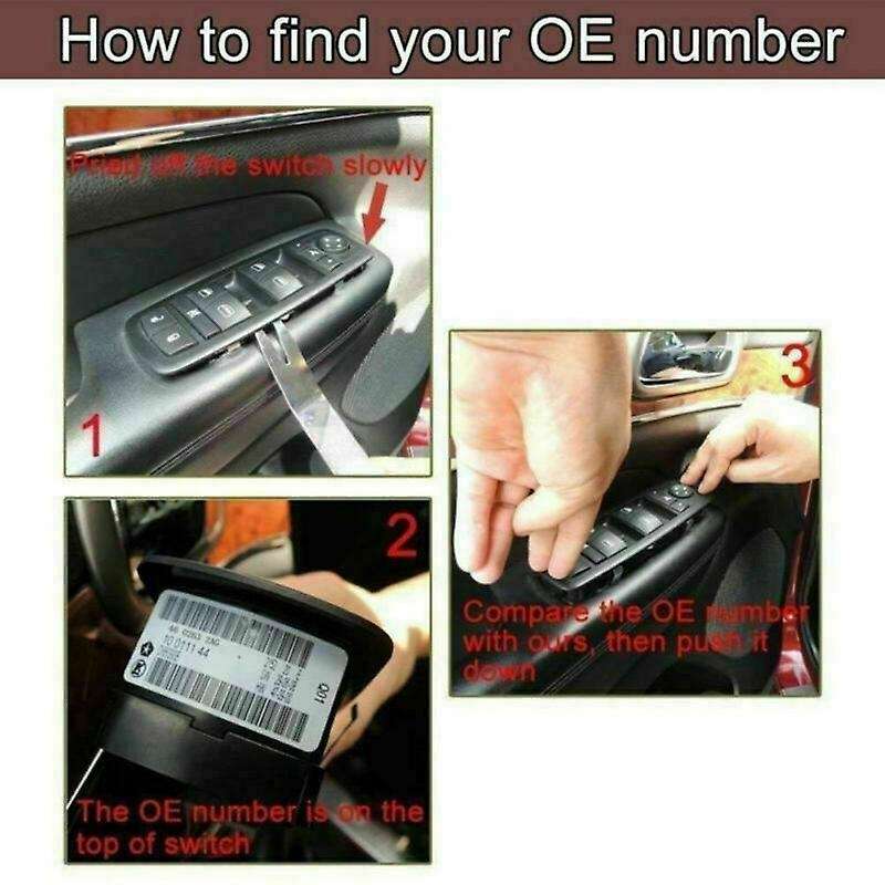 Car Window Switch Front Left for 2001-2006 93570-26100