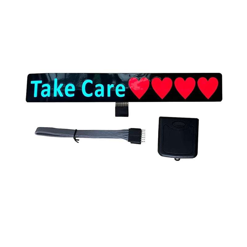Car Windshield Electric Car LED Light Window Stickers for JDM Glow Panel Decoration Accessories