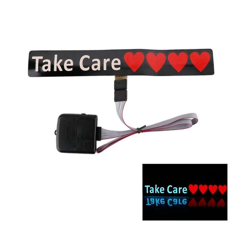 Car Windshield Electric Car LED Light Window Stickers for JDM Glow Panel Decoration Accessories
