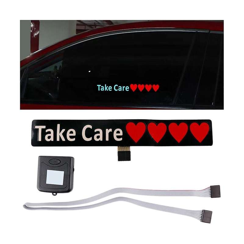 Car Windshield Electric Car LED Light Window Stickers for JDM Glow Panel Decoration Accessories