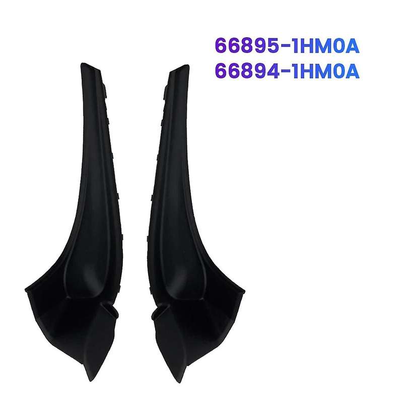 Car Windshield Hinge Cover Deflector 66895-1HM0A 66894-1HM0A for Sunny 2010-2016