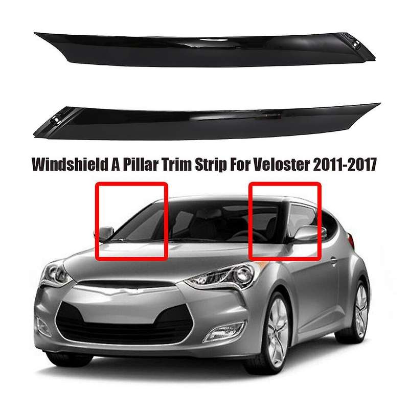 Car Windshield A Pillar Trim Strip Rh for 2011-2017 86170-2v000 86180-2v000