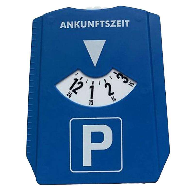 Car Windshield Snow Shovel Time Display Disc Return Time Note Ice Scraper Car Parking Time Sign Time