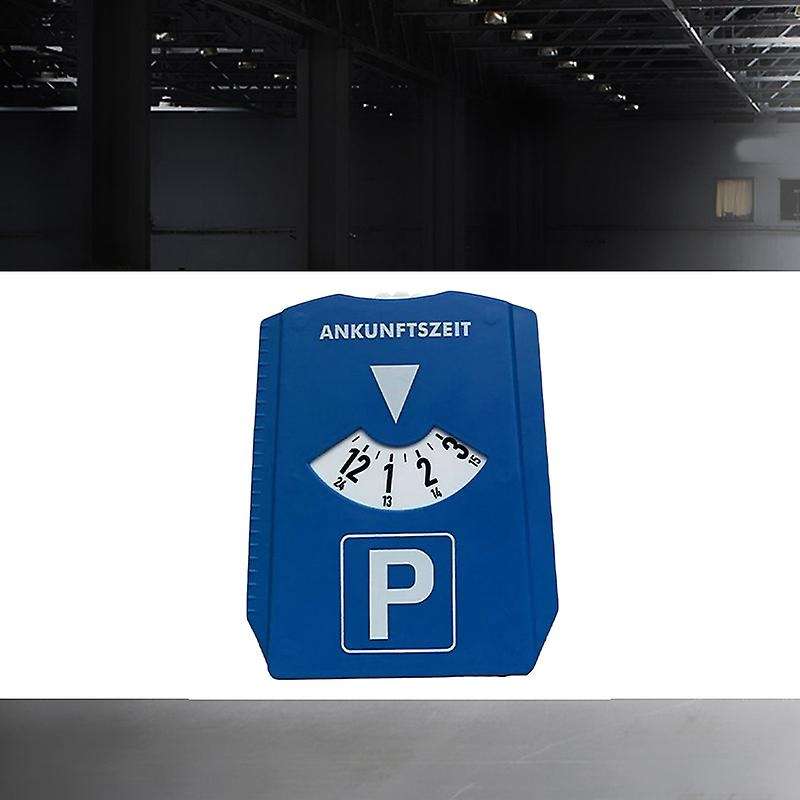 Car Windshield Snow Shovel Time Display Disc Return Time Note Ice Scraper Car Parking Time Sign Time