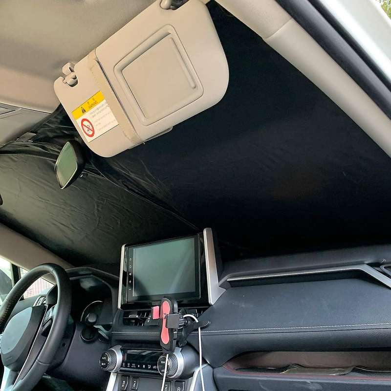 Car Windshield Sunshade Protector for 2019-2022 Hybrid Prime LE, XLE , XLE Premium, Adventure, Off-R